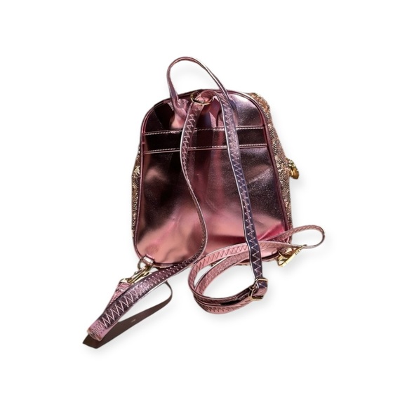 NWOT Mini Backpack Bowknot Polka Dot Daypacks Convertible Shoulderbag - Picture 9 of 16